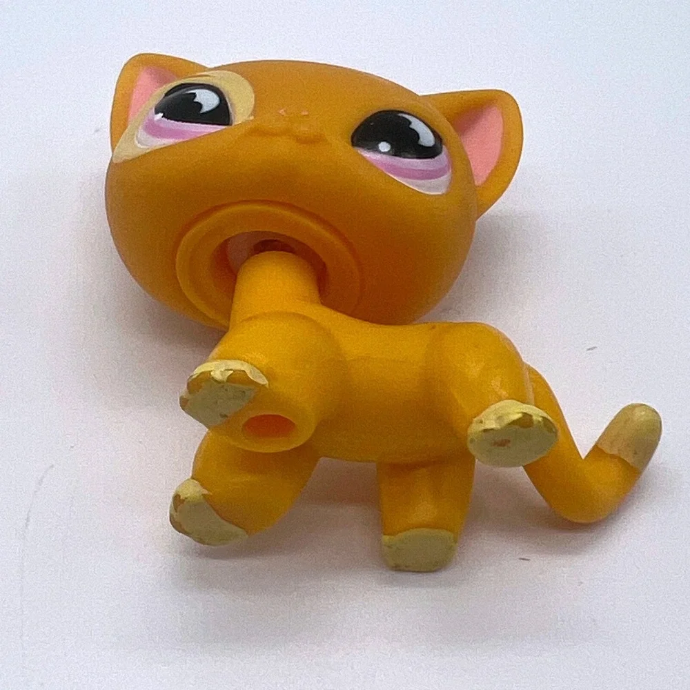 Hasbro Littlest Pet Shop Short-Haired Cat 855 Moon Eyes Authentic LPS